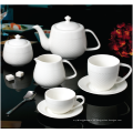 NUEVO SET DE TÉ EMBOSCADO CHINA DE HUESO